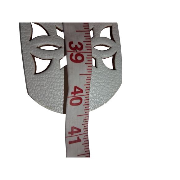 Coldwater Creek 2¼" Wide Women's Medium Bohemian Cottagecore‎ Classy Prep Belt - Picture 16 of 16